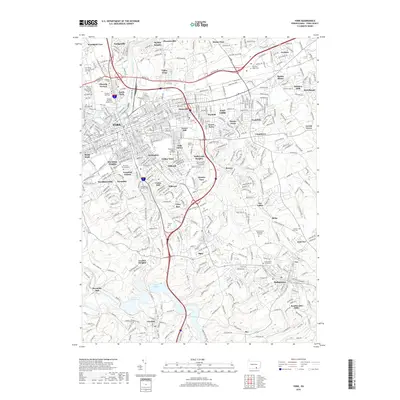 2019 Map of York, 2019 Print