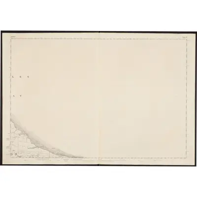 1849 Map of Yorkshire 111, 1853 Print