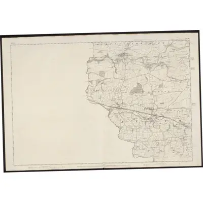 1847 Map of Yorkshire 112, 1850 Print