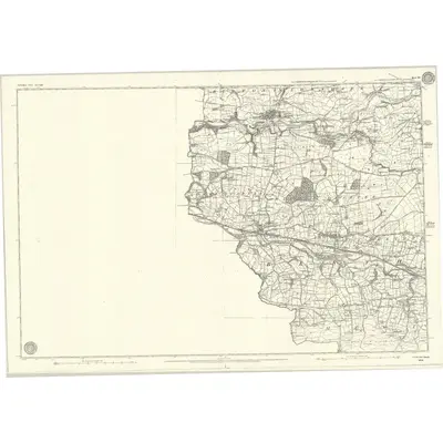 1847 Map of Yorkshire 112, 1850 Print