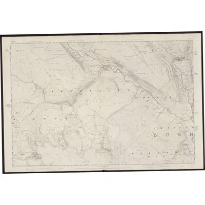 1847 Map of Yorkshire 115, 1851 Print