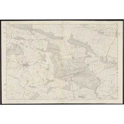 1852 Map of Yorkshire 123, 1856 Print