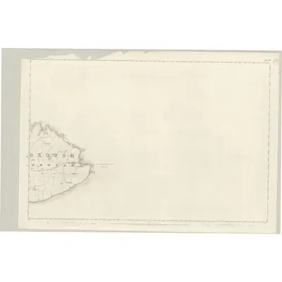 1849 Map of Yorkshire 129, 1853 Print