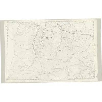 1846 Map of Yorkshire 131, 1849 Print