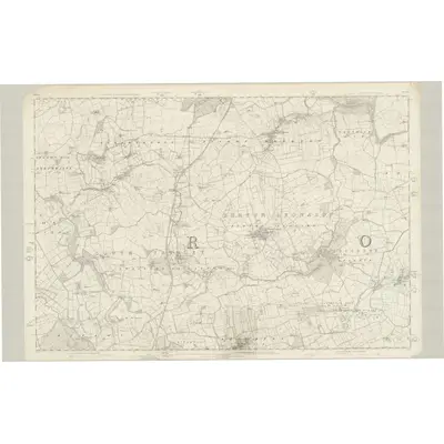 1848 Map of Yorkshire 137, 1856 Print