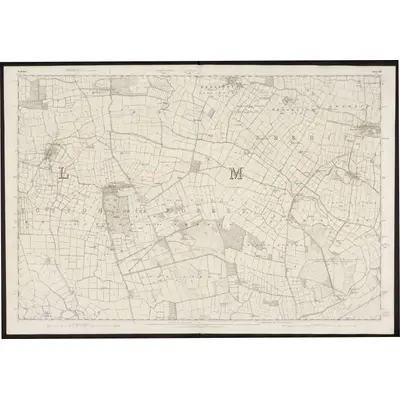 1851 Map of Yorkshire 140, 1856 Print