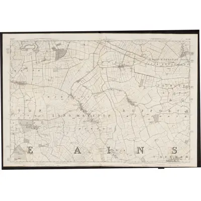 1846 Map of Yorkshire 173, 1850 Print