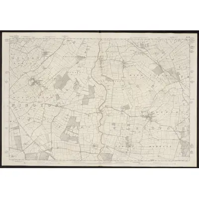 1848 Map of Yorkshire 175, 1854 Print