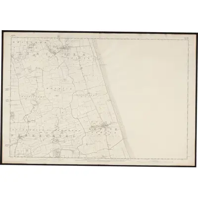 1851 Map of Yorkshire 180, 1855 Print