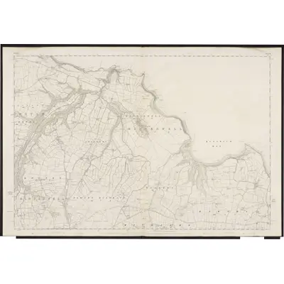 1849 Map of Yorkshire 19, 1856 Print