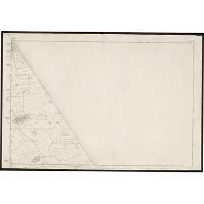 1852 Map of Yorkshire 213, 1855 Print