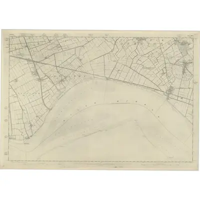 1852 Map of Yorkshire 238a, 1855 Print