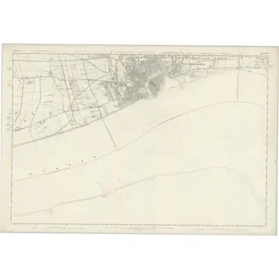 1853 Map of Yorkshire 240, 1856 Print