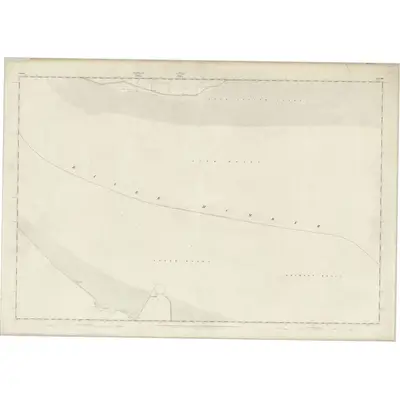 1852 Map of Yorkshire 268, 1855 Print