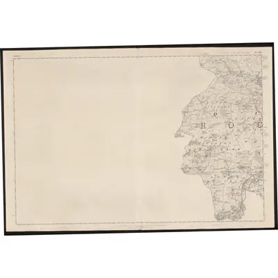 1848 Map of Yorkshire 270, 1854 Print