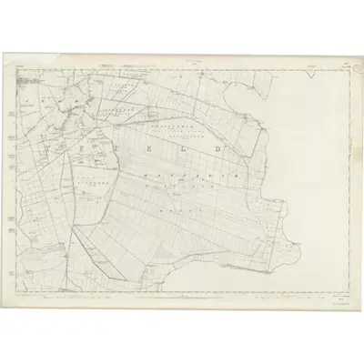 1849 Map of Yorkshire 278, 1853 Print