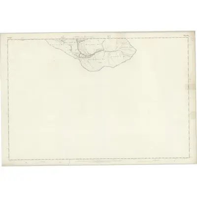 1850 Map of Yorkshire 279, 1854 Print