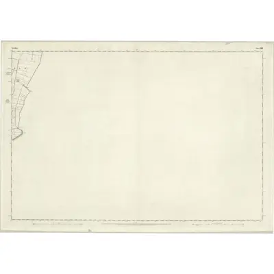 1850 Map of Yorkshire 292, 1854 Print