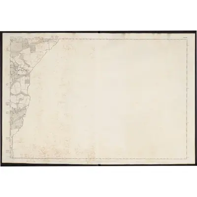 1851 Map of Yorkshire 297, 1854 Print