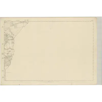 1851 Map of Yorkshire 297, 1854 Print