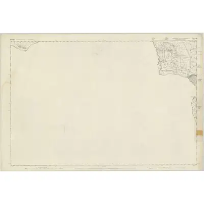 1851 Map of Yorkshire 299, 1854 Print