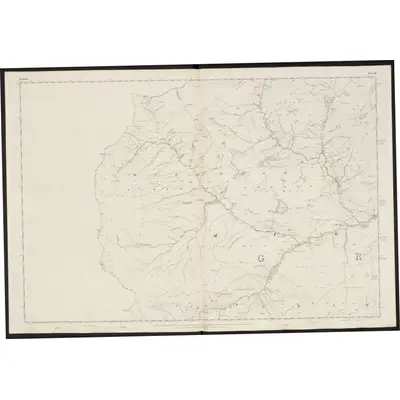 1854 Map of Yorkshire 35, 1857 Print