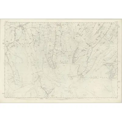 1853 Map of Yorkshire 44, 1857 Print