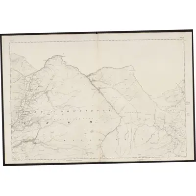 1848 Map of Yorkshire 49, 1853 Print