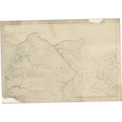 1848 Map of Yorkshire 49, 1853 Print