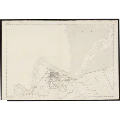 1853 Map of Yorkshire 6, 1857 Print