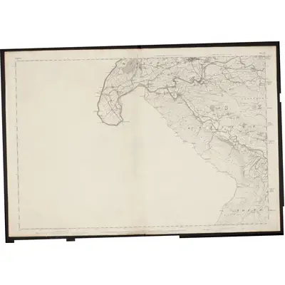 1848 Map of Yorkshire 63, 1852 Print