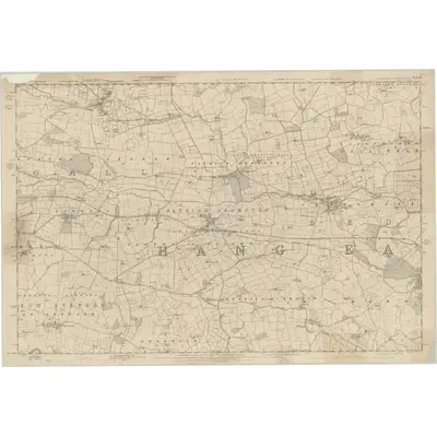 1853 Map of Yorkshire 69, 1857 Print