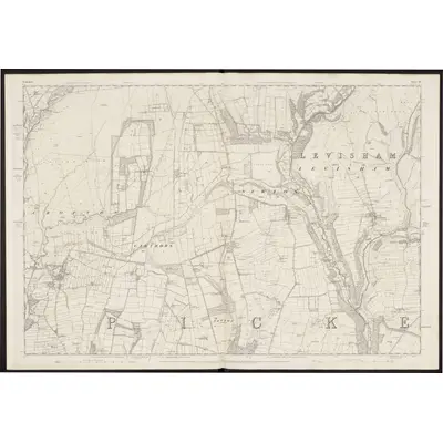 1848 Map of Yorkshire 75, 1854 Print