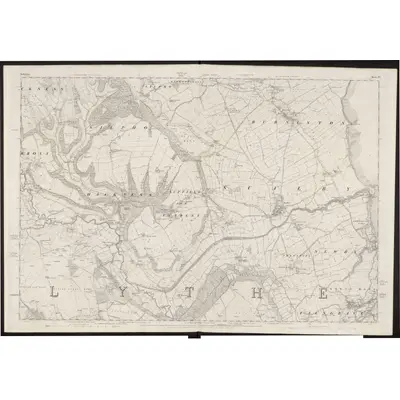 1849 Map of Yorkshire 77, 1854 Print