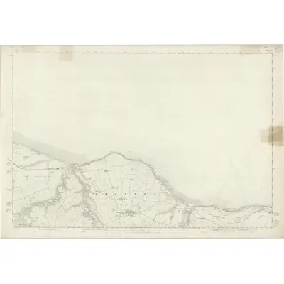 1853 Map of Yorkshire 8, 1856 Print