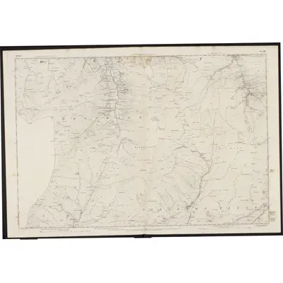 1848 Map of Yorkshire 80, 1853 Print