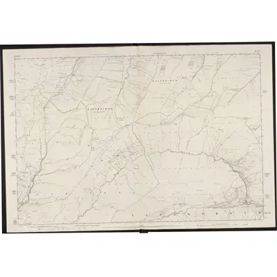 1847 Map of Yorkshire 81, 1853 Print