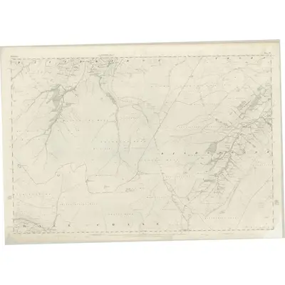 1847 Map of Yorkshire 82, 1856 Print