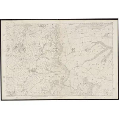 1853 Map of Yorkshire 88, 1856 Print