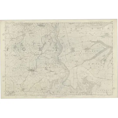 1853 Map of Yorkshire 88, 1856 Print