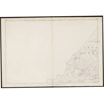 1847 Map of Yorkshire 95, 1850 Print