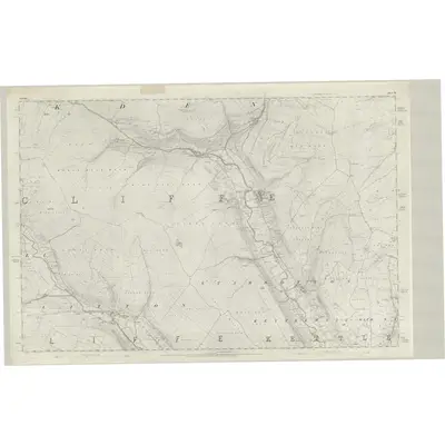 1847 Map of Yorkshire 98, 1852 Print