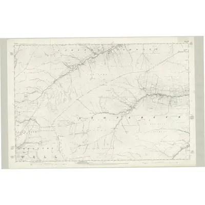 1848 Map of Yorkshire 99, 1852 Print