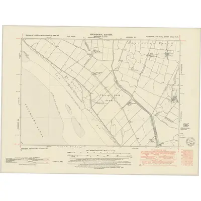 1946 Map of Yorkshire CCLV.NE, 1951 Print