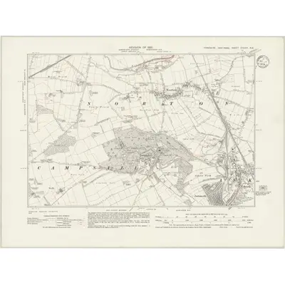 1930 Map of Yorkshire CCLXIV.NE