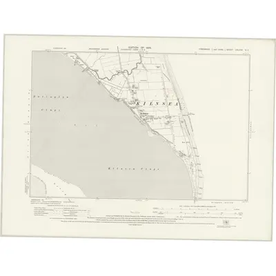 1927 Map of Yorkshire CCLXIX.NE, 1928 Print