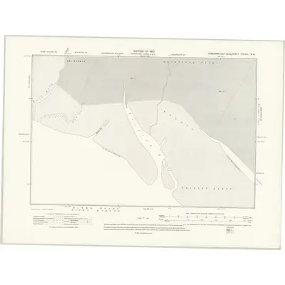 1906 Map of Yorkshire CCLXIX.NW, 1910 Print