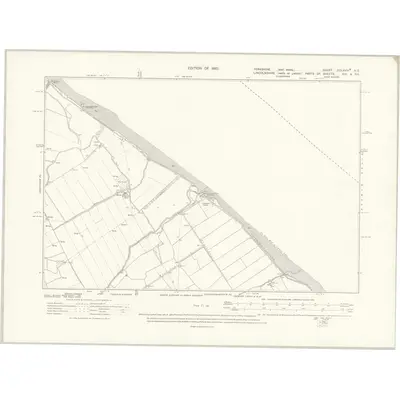 1906 Map of Yorkshire CCLXVIIIw.NE, 1910 Print