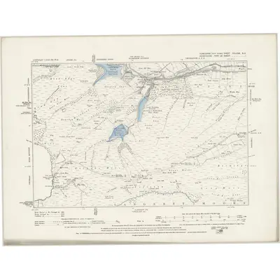 1891 Map of Yorkshire CCLXXX.NE, 1894 Print
