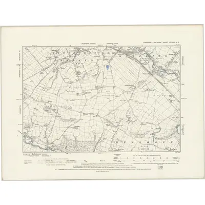 1891 Map of Yorkshire CCLXXXI.NE, 1894 Print